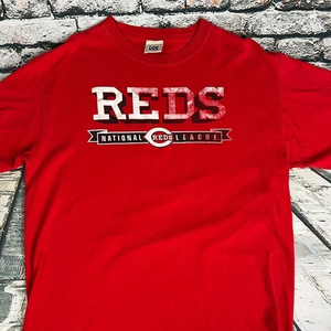 MLB Cincinnati Reds 2007 Graphic Lee Tag  Shirt‎ XL